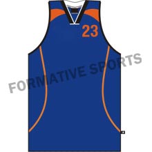 Customised Cut And Sew Basketball Singlets Manufacturers in Mobile